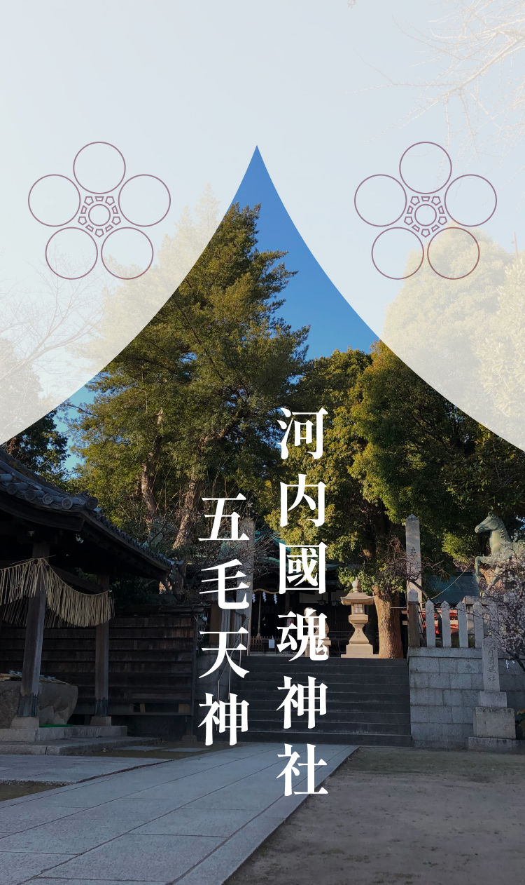 五毛天神 河内國魂神社